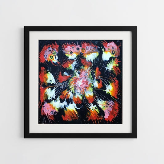 OBRA ORQUÍDEA FLAMEJANTE